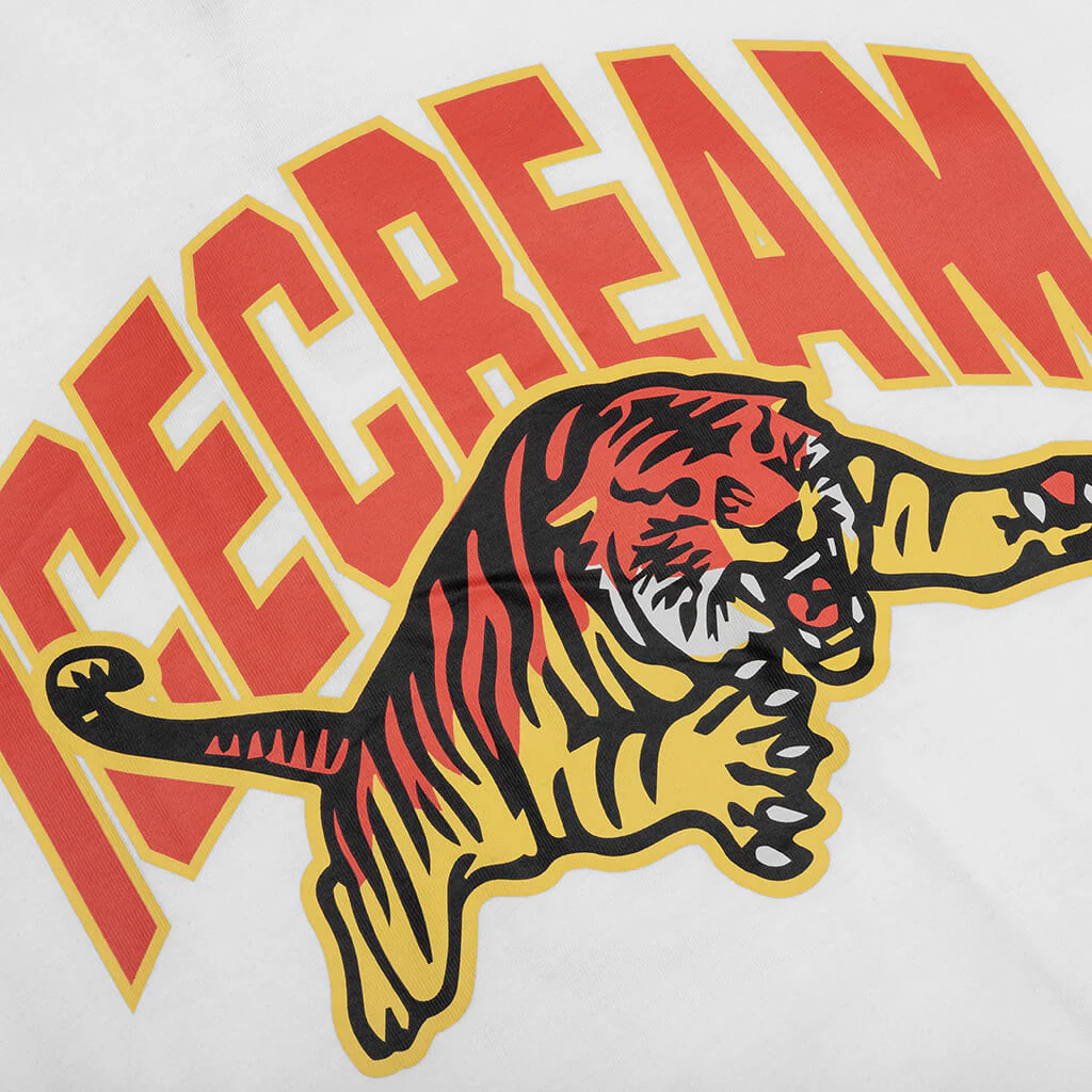 Tiger S/S Tee - White - Image 3