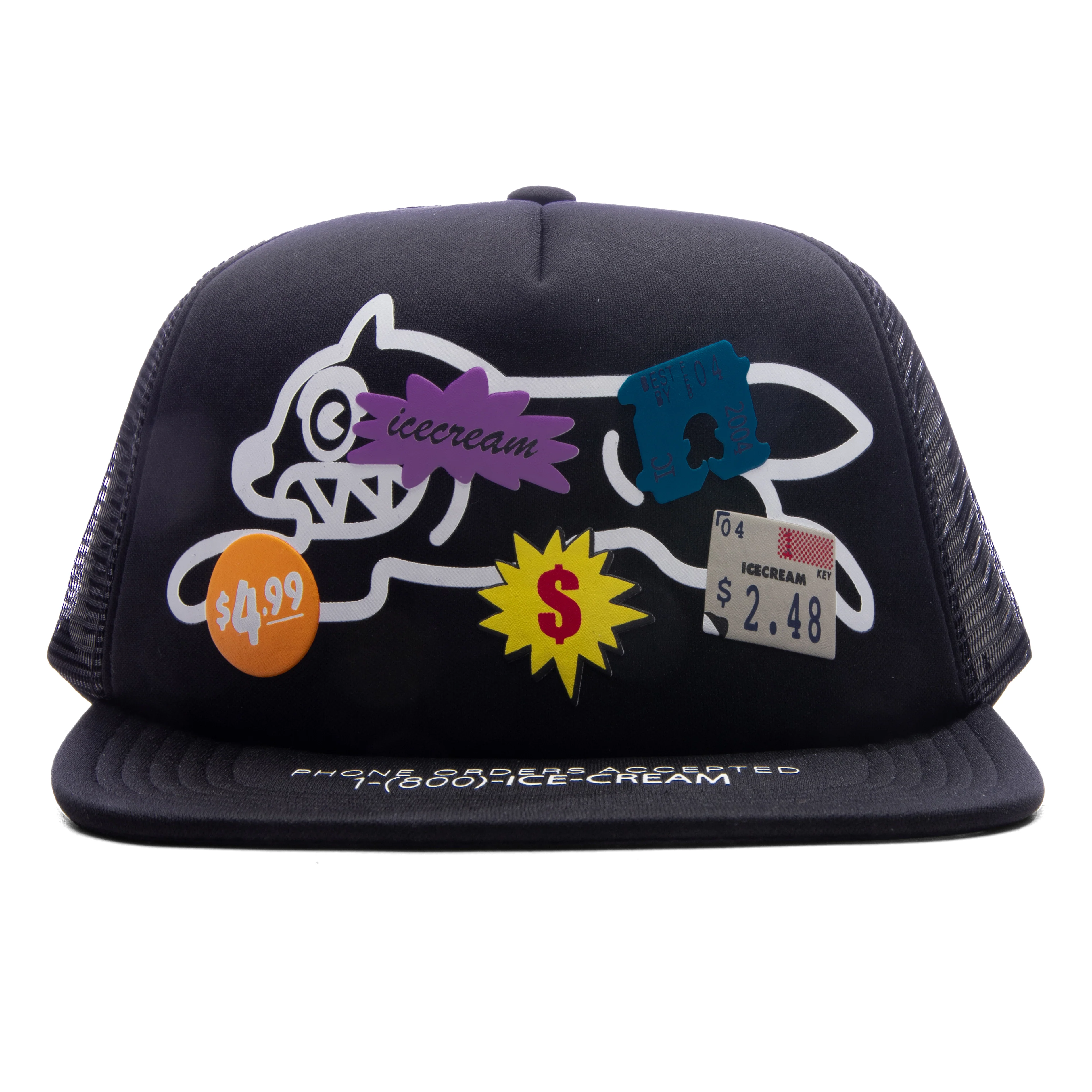 Two For Five Trucker Hat - Black