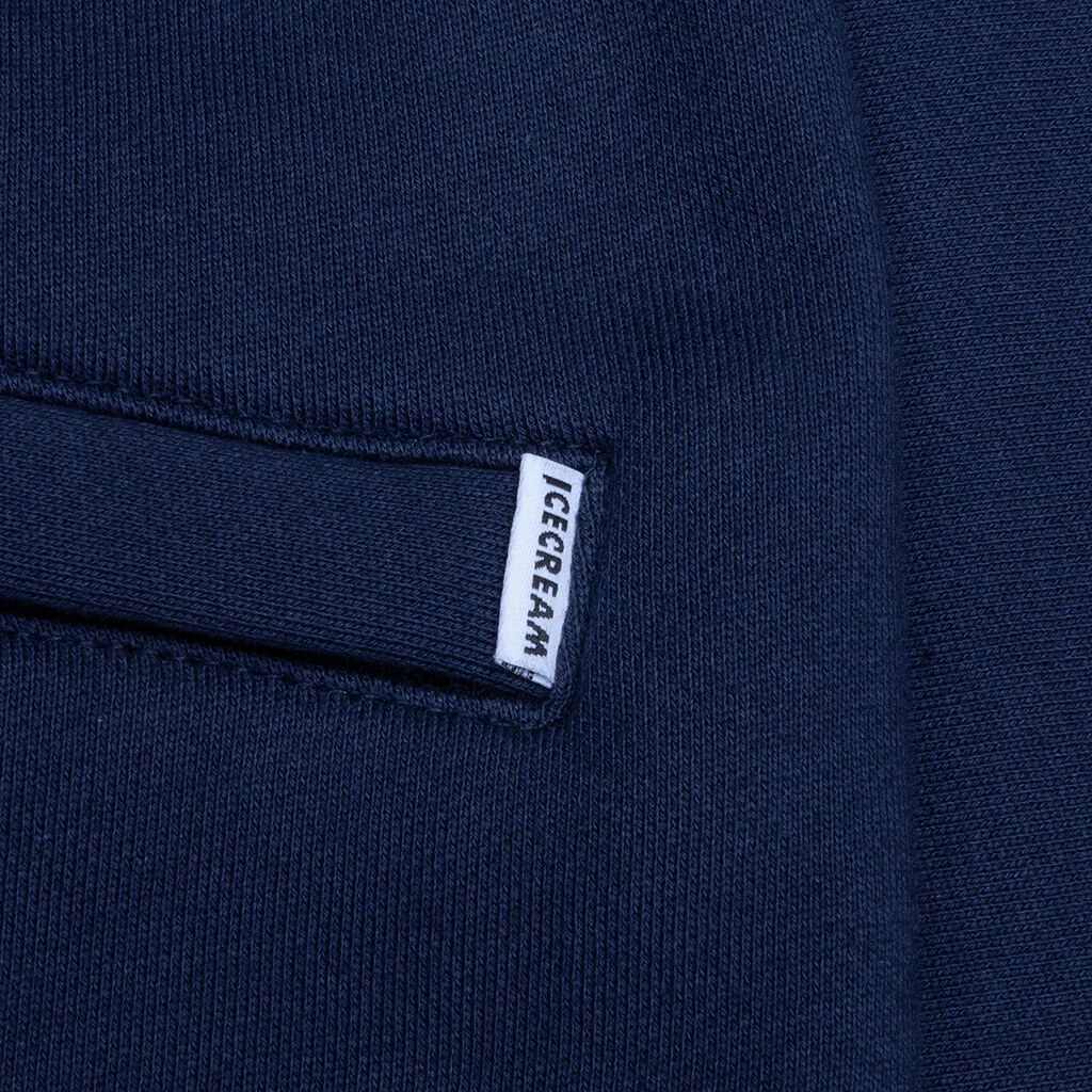 Vertical Sweatpants - Black Iris - Image 5