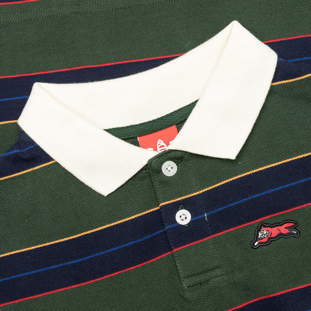 Kids Waterside S/S Polo - Jungle Green - Image 3