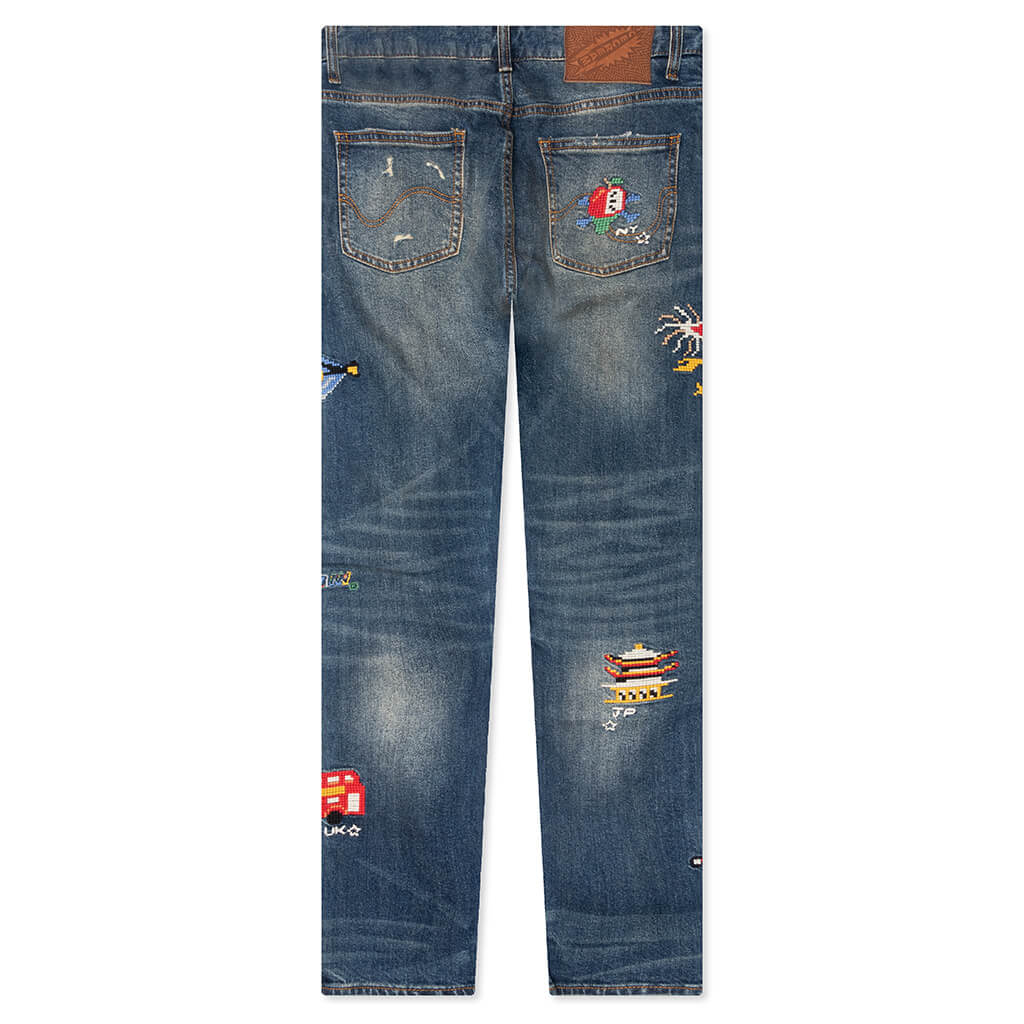 World Tour Jeans - Blueberry Haze - Image 2