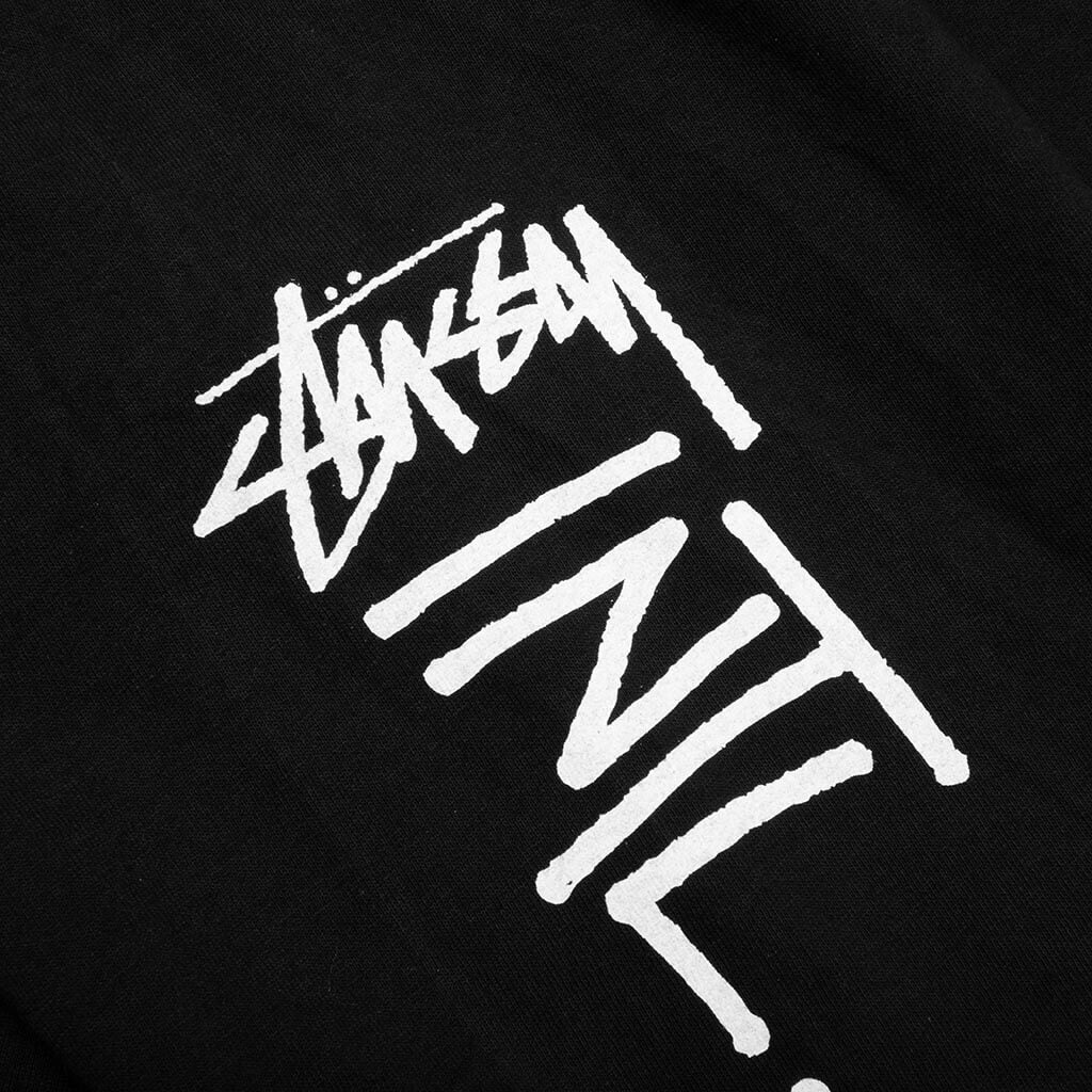 International Crew Pigment Dyed L/S Tee - Black - Image 3