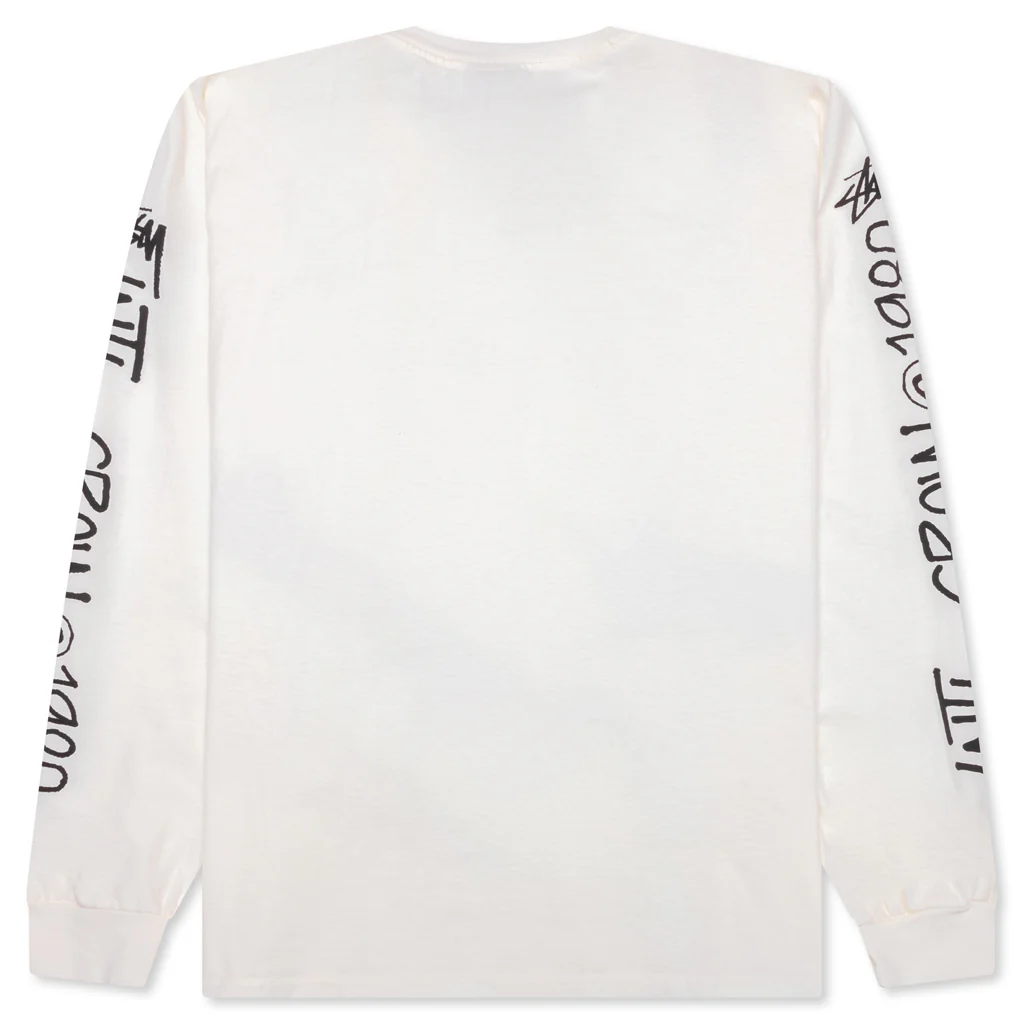 International Crew Pigment Dyed L/S Tee - Natural - Image 2