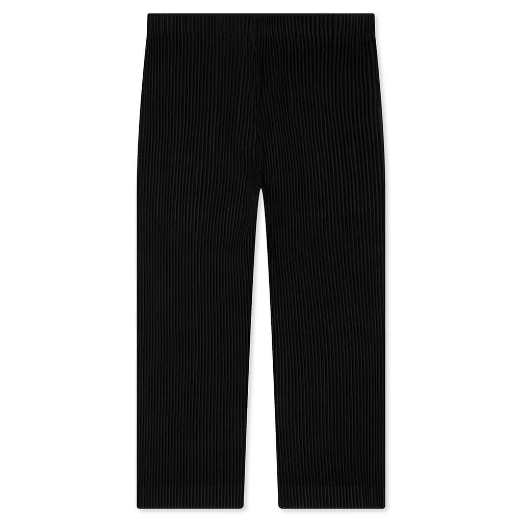 August Relaxed Fit Pants - Black - Image 2