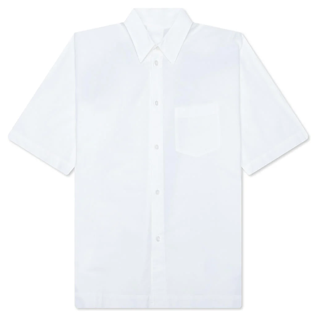 Streamline S/S Button Up Shirt - White