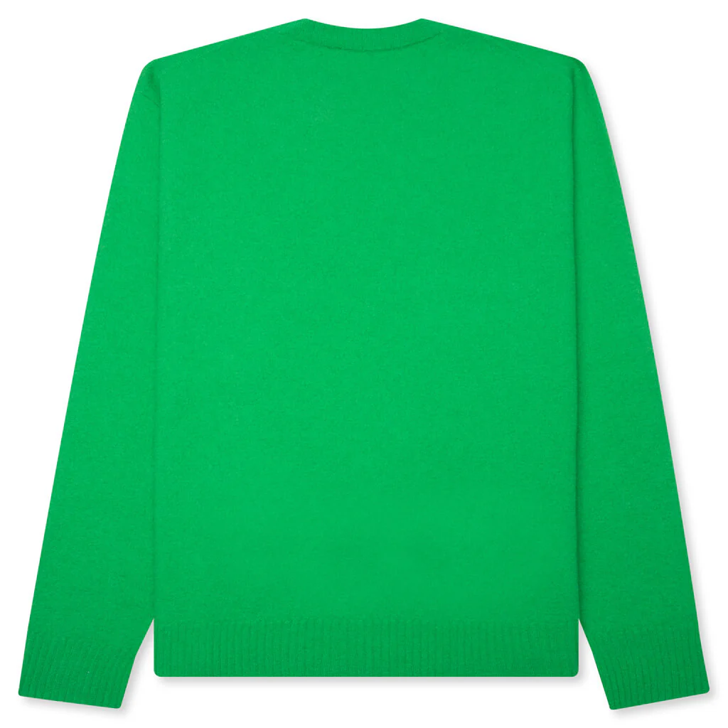 Crewneck Long Sleeve Jumper - Girl Scout Green - Image 2