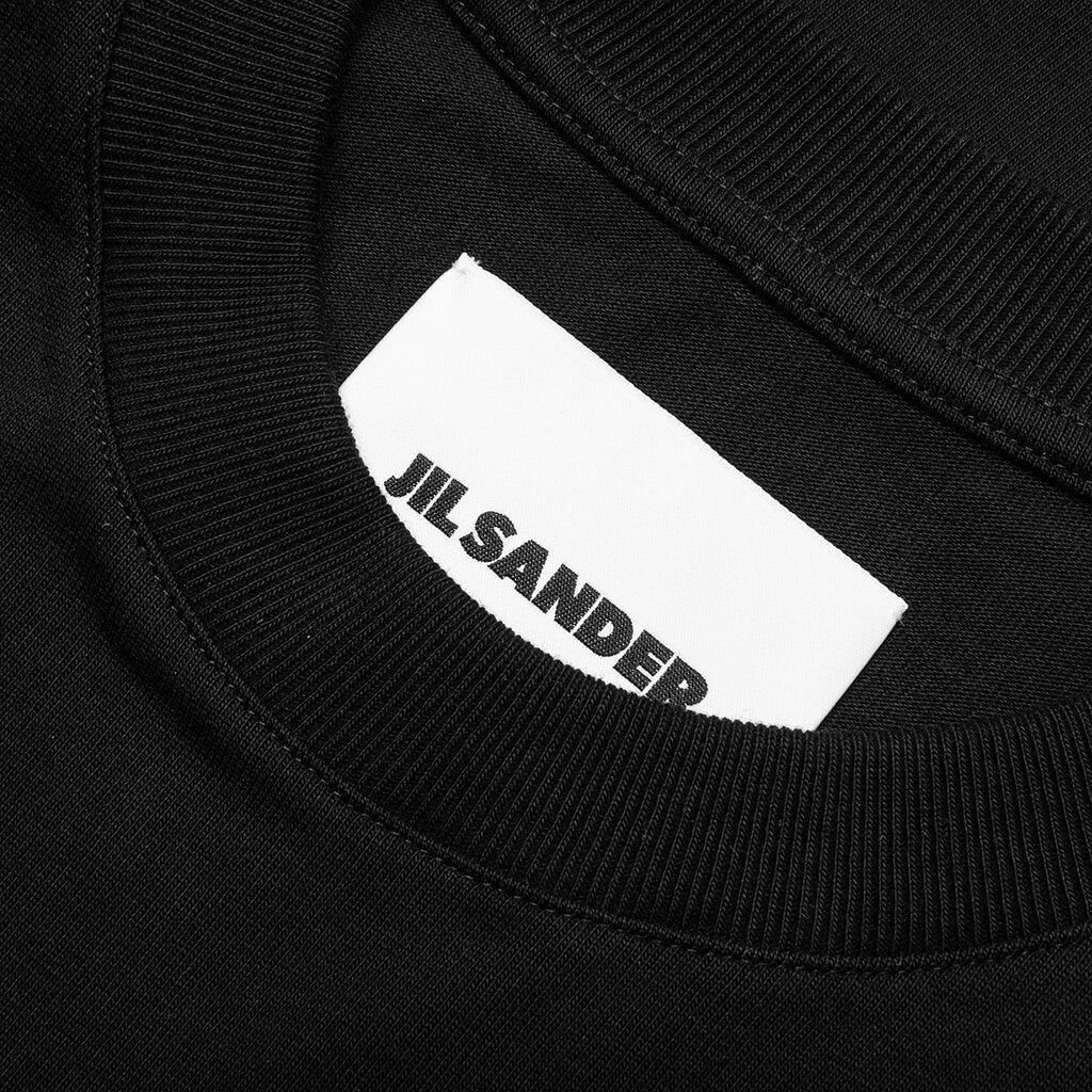 Crewneck T-Shirt - Black - Image 3