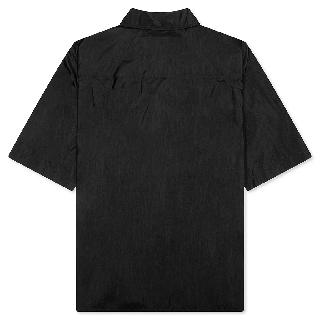 Silk And Nylon Shirt - Black - Image 2
