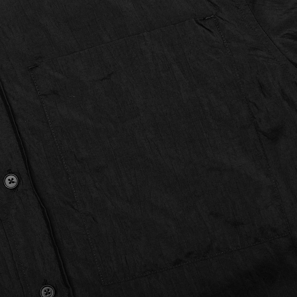 Silk And Nylon Shirt - Black - Image 4