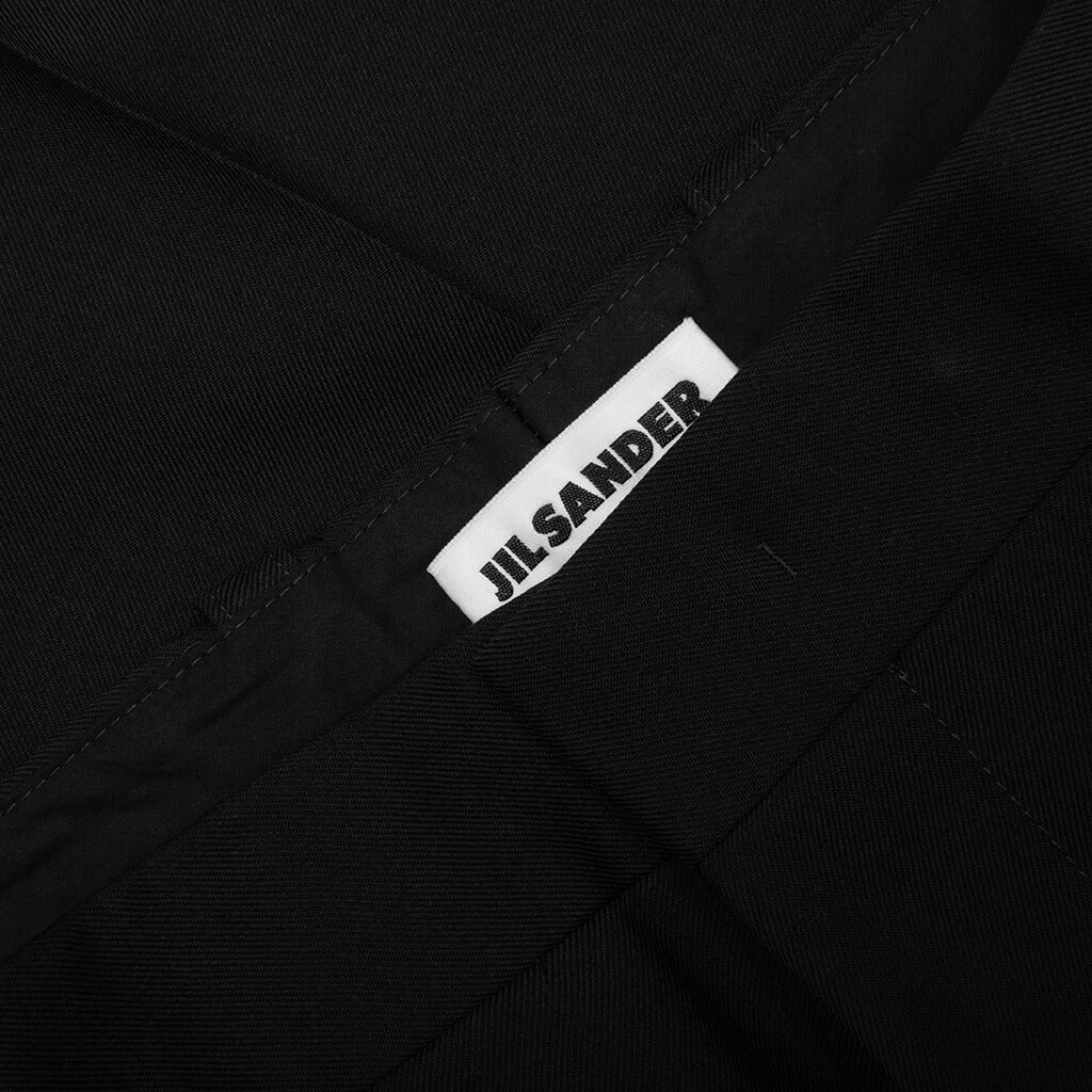 Straight Trouser - Black - Image 3