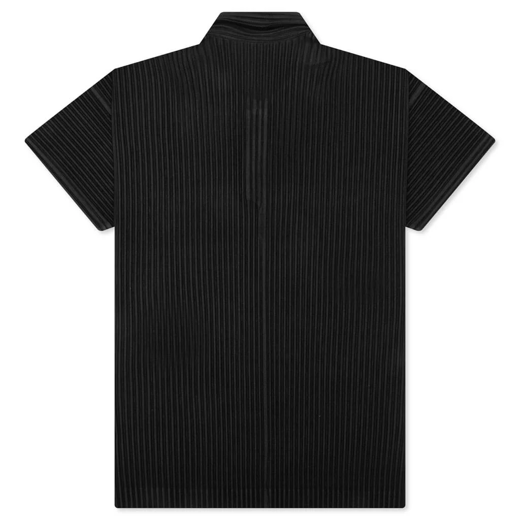 Basics Polo Shirt - Black - Image 2