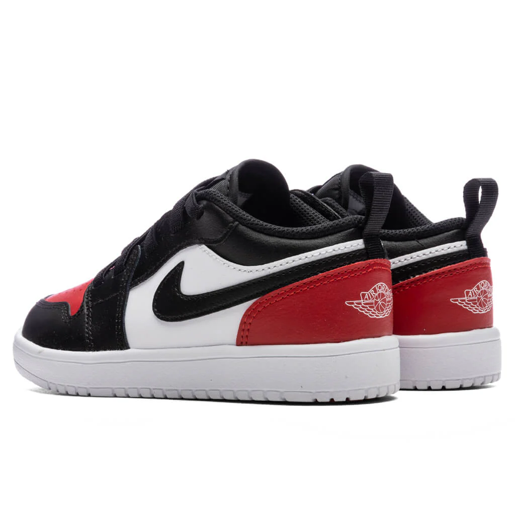 Jordan 1 Low Alt (PS) - White/Black/Varsity Red - Image 3