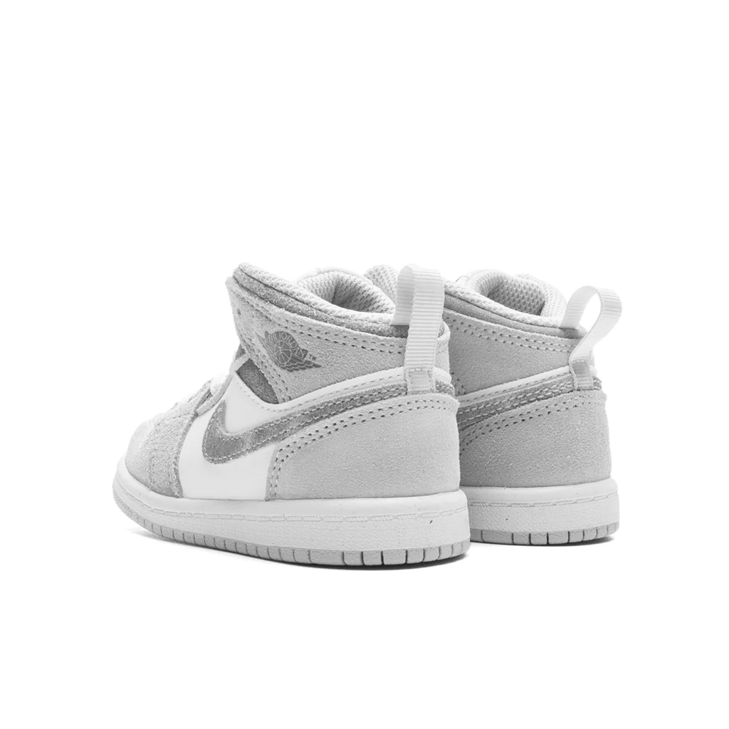 Jordan 1 Mid SE (TD) - Neutral Grey/Smoke Grey/Sail - Image 3