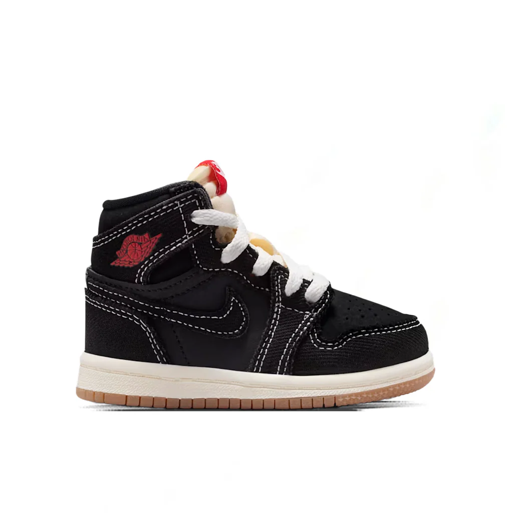 Air Jordan 1 Retro High OG 'Flight Club' (TD) - Black/Sail/Gum Medium Brown