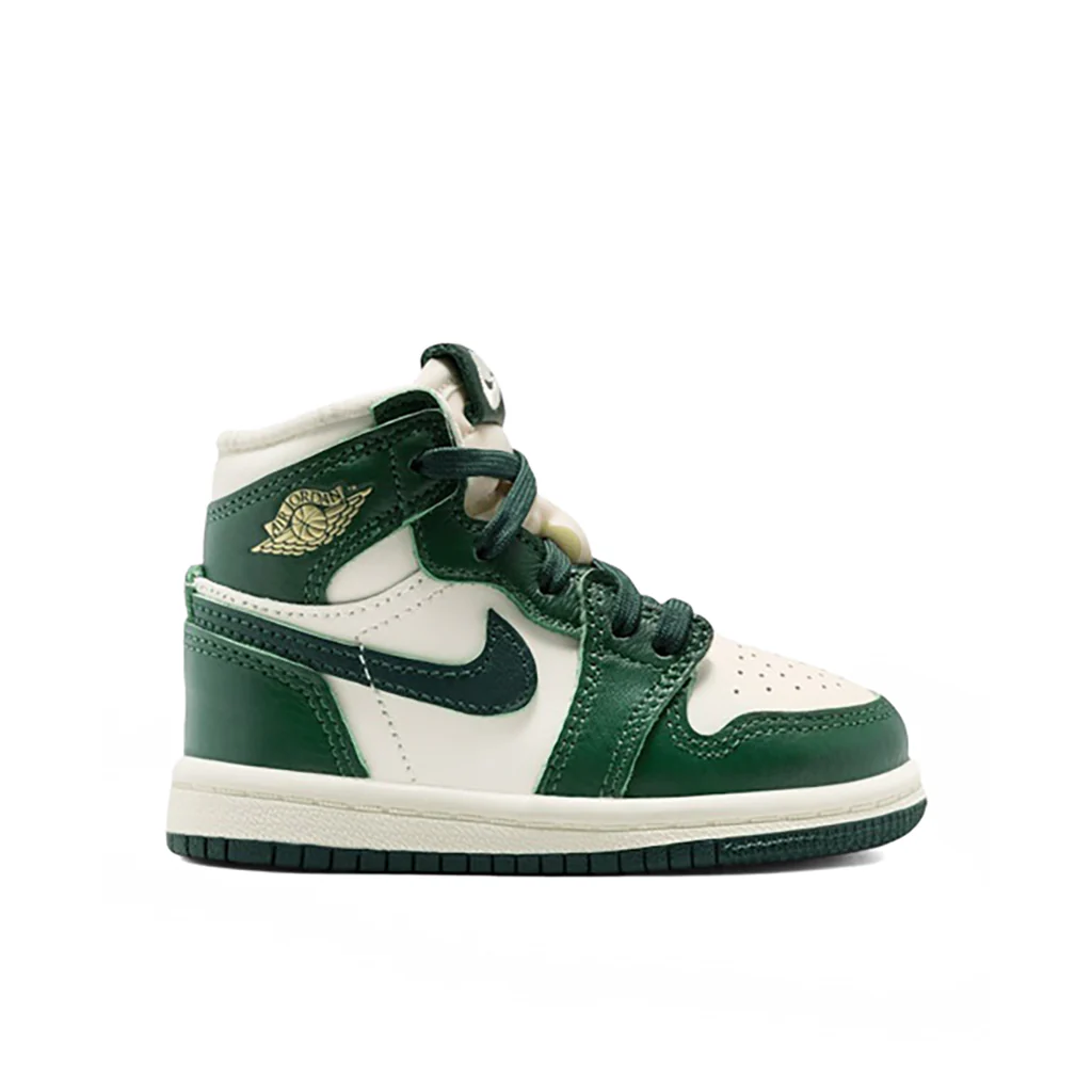 Air Jordan 1 Retro High OG 'Fir' (TD) - Pale Ivory/Pro Green Fir/Coconut Milk