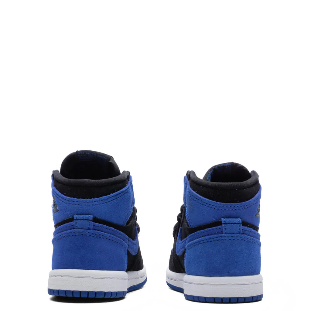 Air Jordan 1 Retro High OG (TD) 'Royal Reimagined' - Black/Royal Blue/White - Image 4