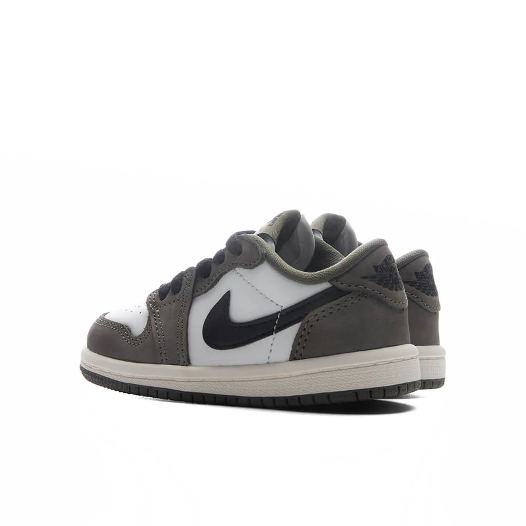Air Jordan 1 Retro Low OG 'Medium Olive' (TD) - Medium Olive/Black/Summit White - Image 3