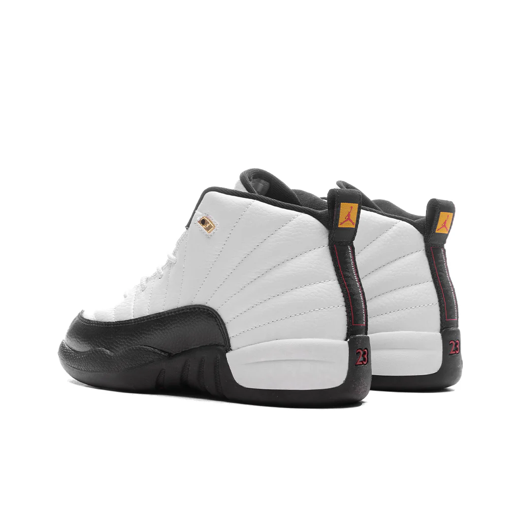Air Jordan 12 Retro 'Taxi' (PS) - White/Black/Taxi - Image 3