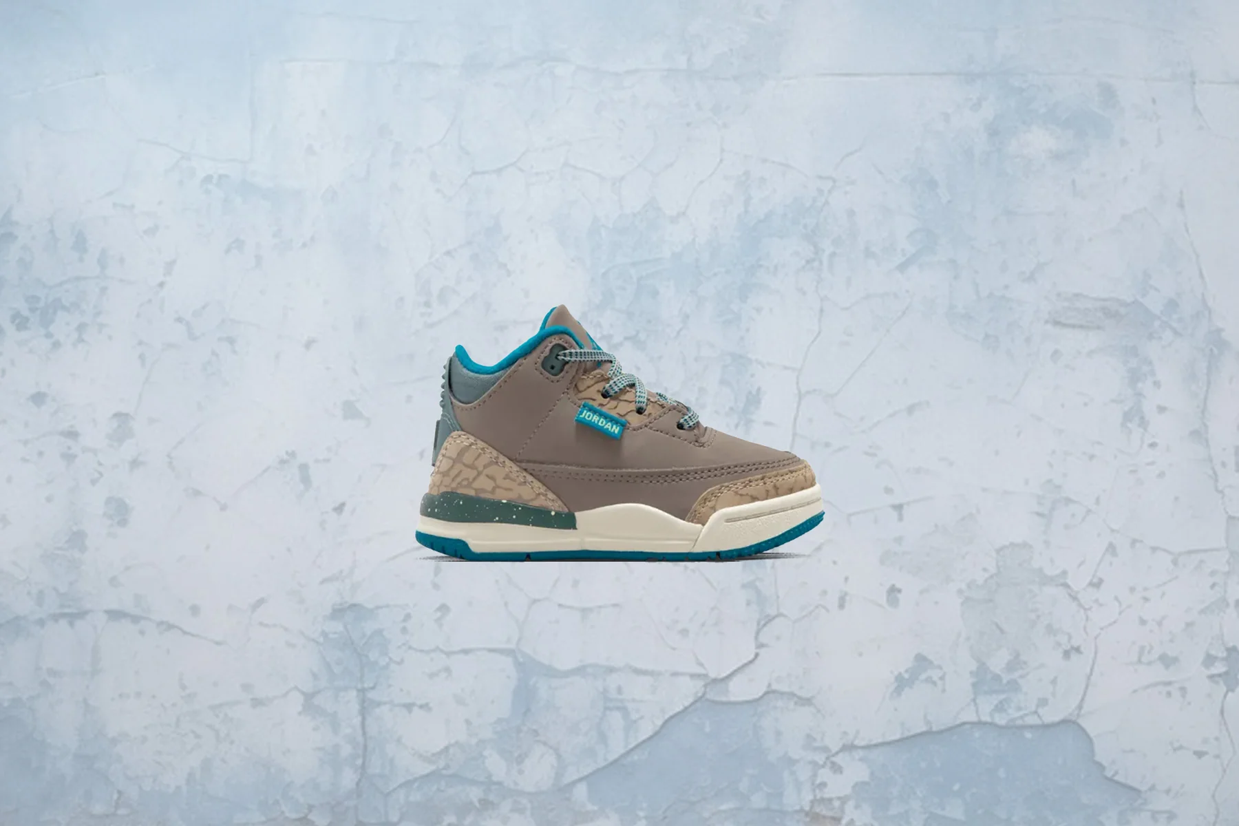 Air Jordan 3 Retro 'We Outside' (TD) - Olive Grey/Green Abyss/Khaki - Image 5