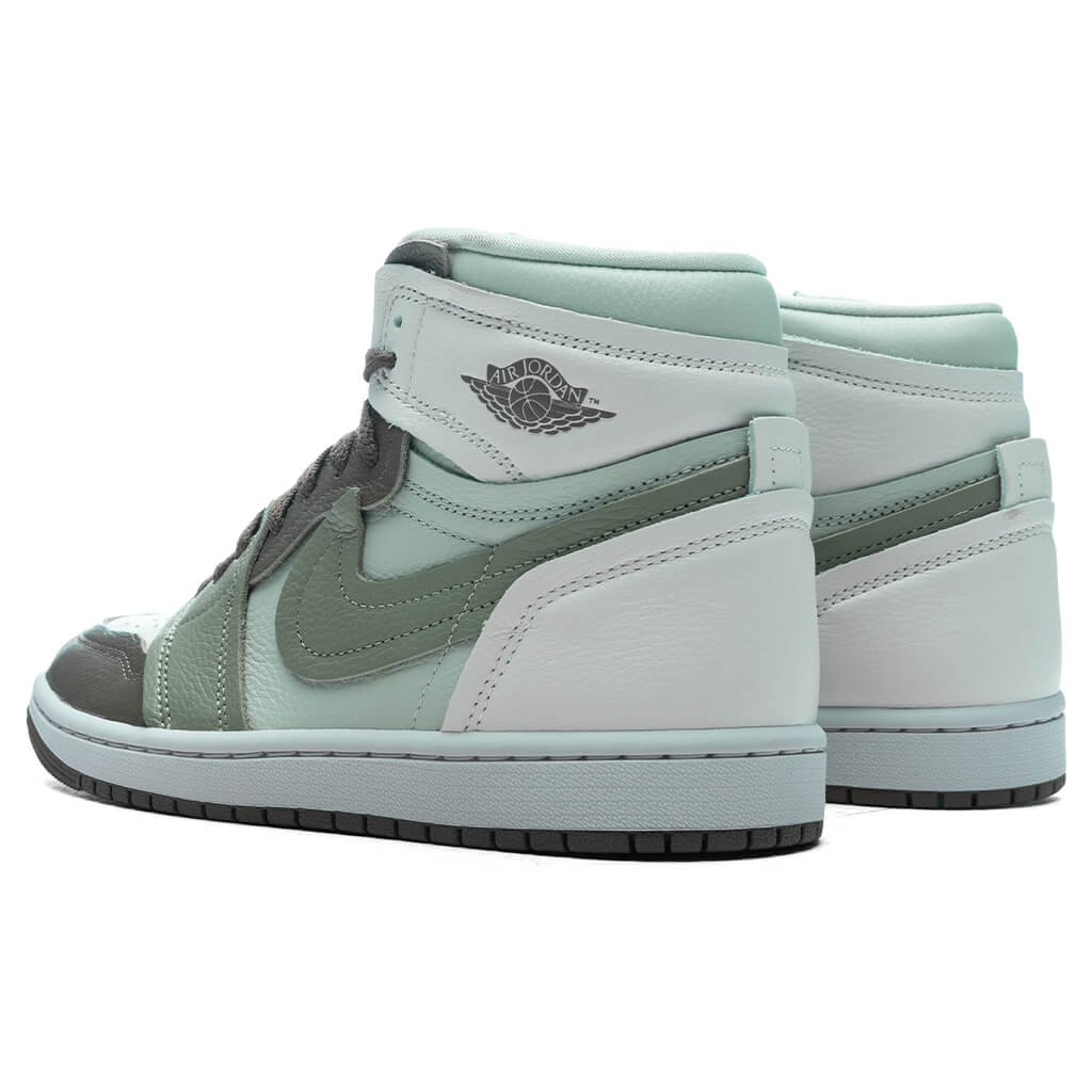 Women's Air Jordan 1 High Method of Make - Medium Olive/Oil Green/Sea Glass/Seafoam - Image 3