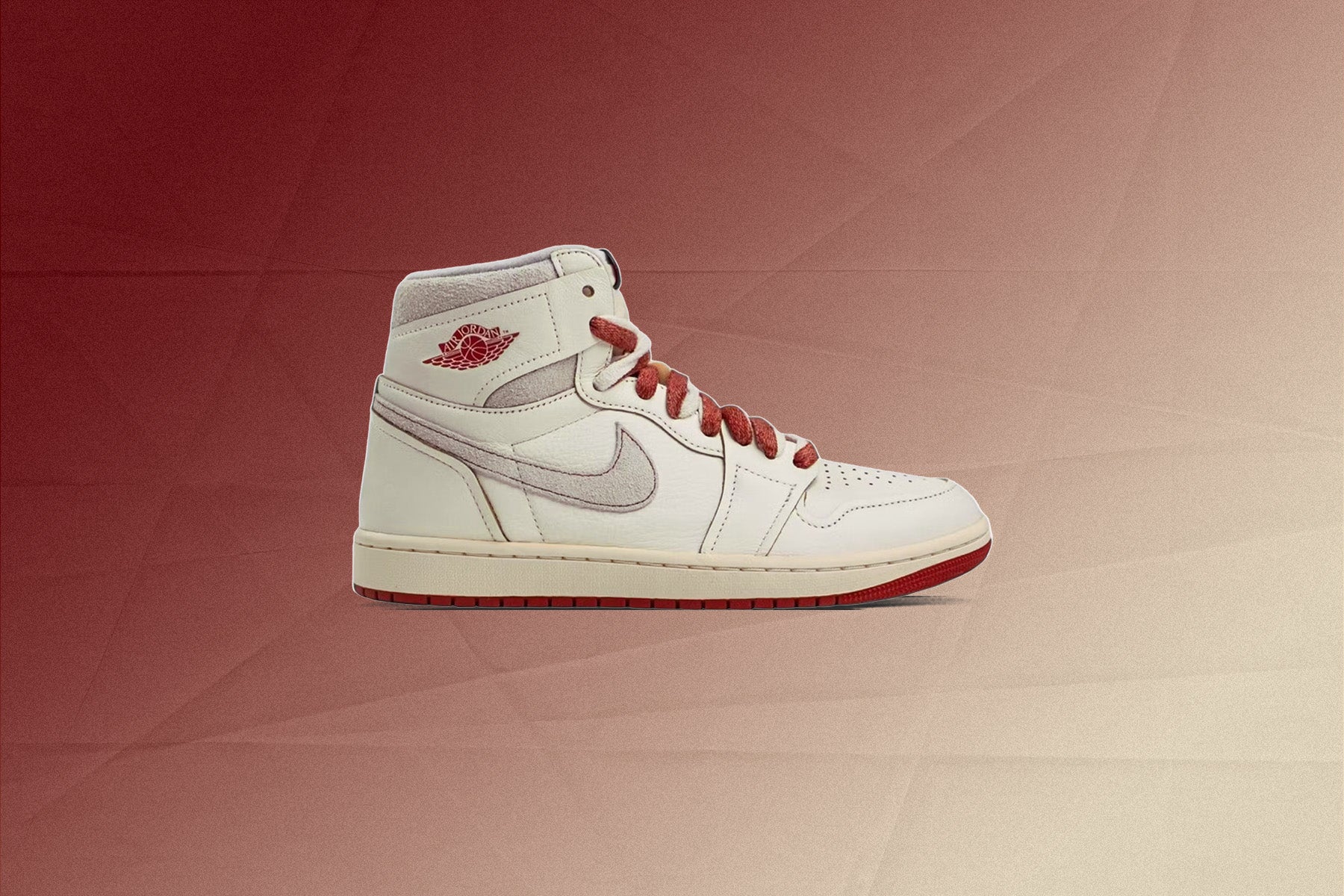 Women's Air Jordan 1 High OG 'Rare Air' - Sail/Cinnabar/Light Bone - Image 5