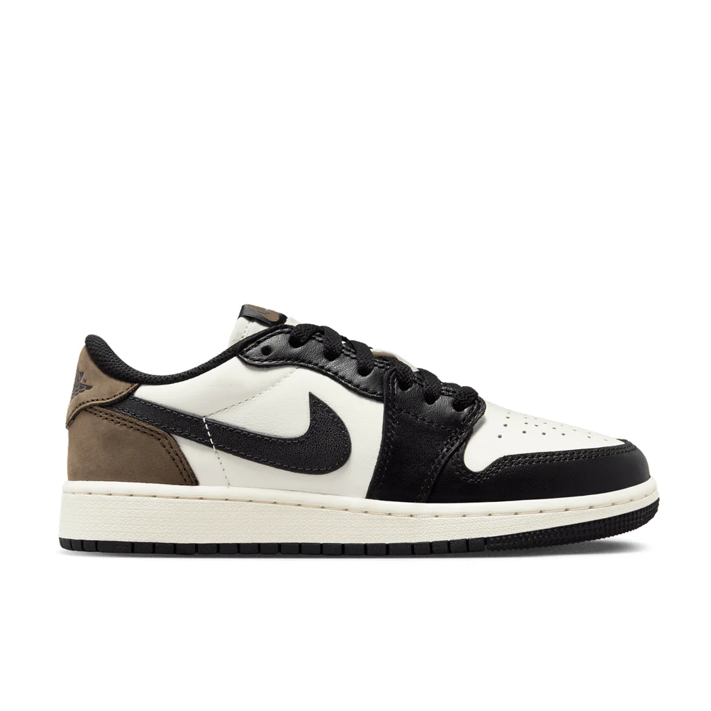 Air Jordan 1 Low OG 'Mocha'  (GS) - White/Black/Dark Mocha