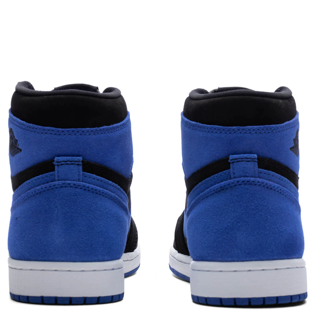 Air Jordan 1 Retro High OG 'Royal Reimagined'- Black/Royal Blue/White - Image 4