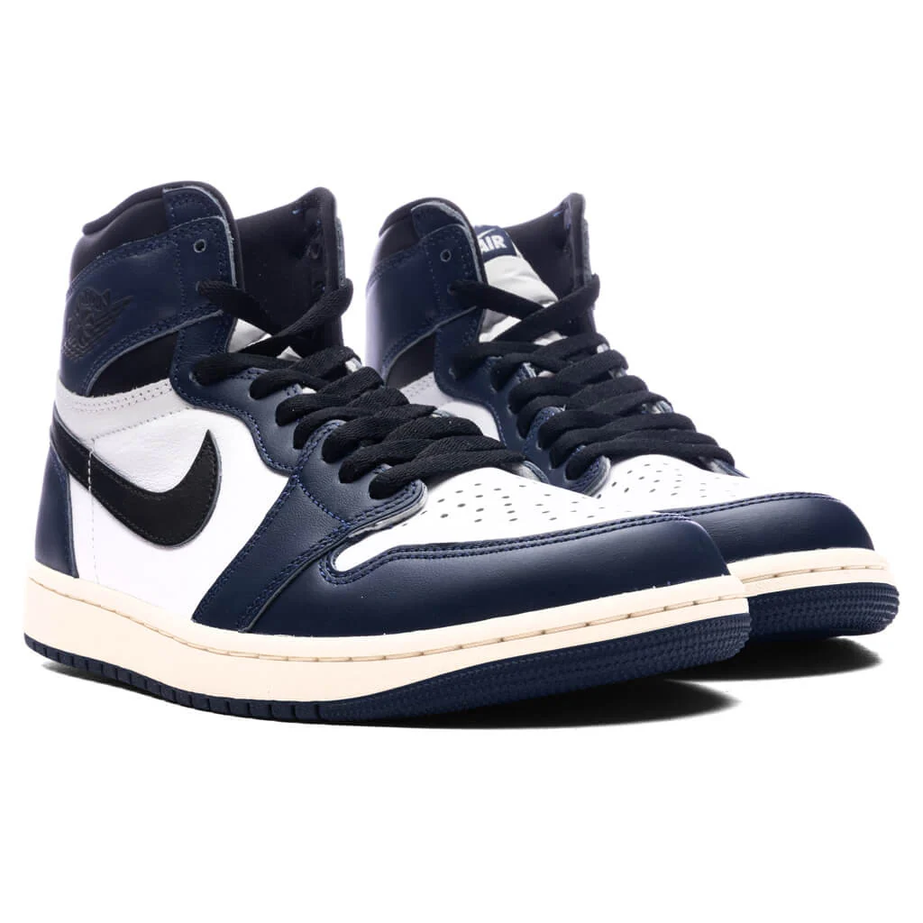 Air Jordan 1 Retro High OG - Midnight Navy/Black/White - Image 2