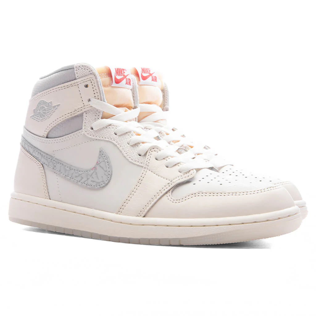 Air Jordan 1 Retro High OG 'Sail' - Sail/University Red/Pale Ivory - Image 2