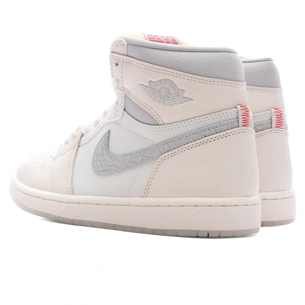 Air Jordan 1 Retro High OG 'Sail' - Sail/University Red/Pale Ivory - Image 3