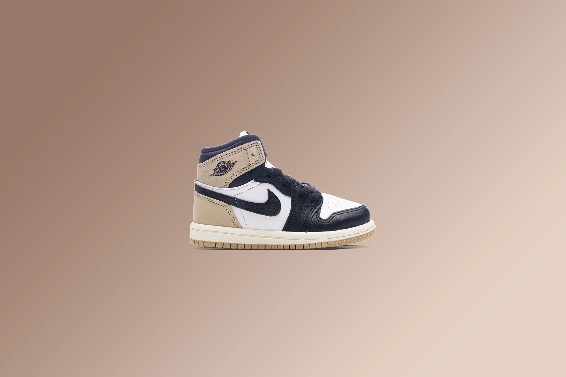Air Jordan 1 Retro High OG (TD) - Black/Legend MD Brown/White - Image 5