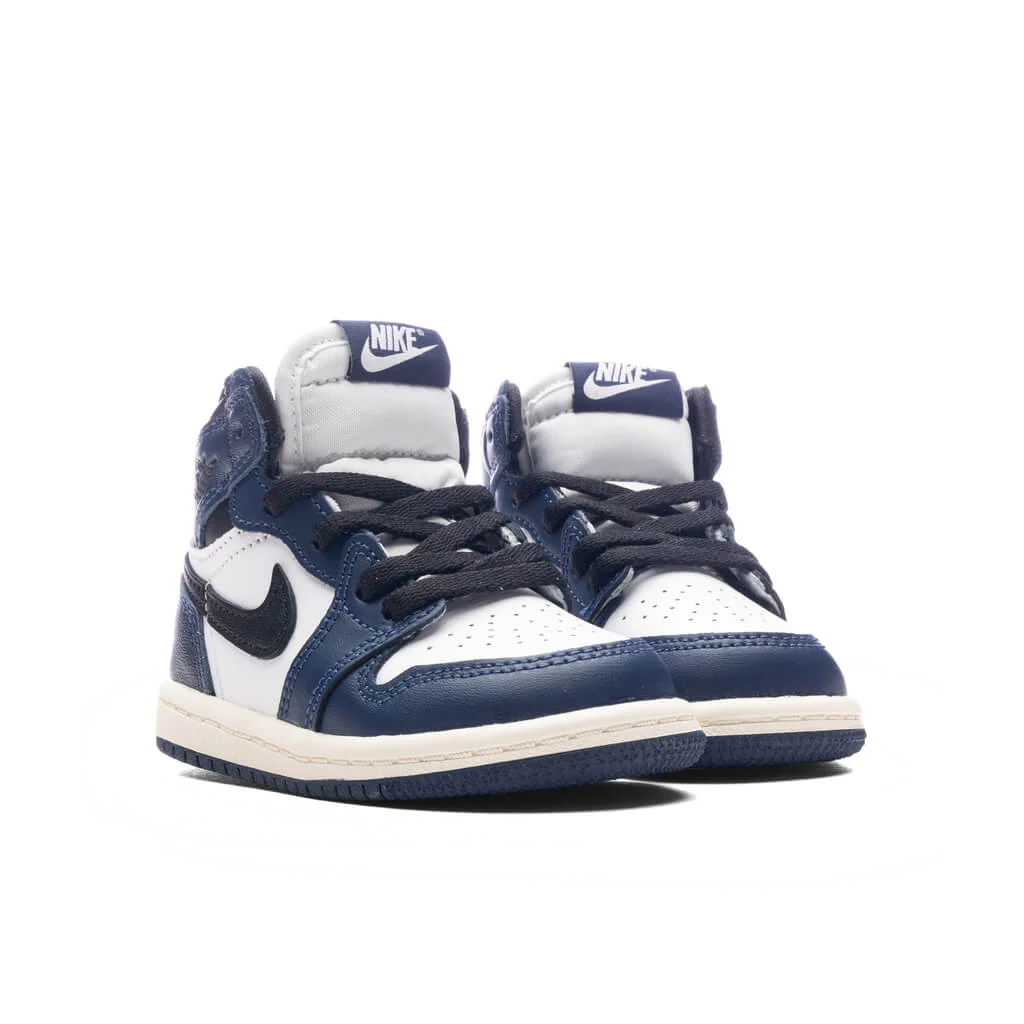 Air Jordan 1 Retro High OG (TD) - Midnight Navy/Black/White - Image 2