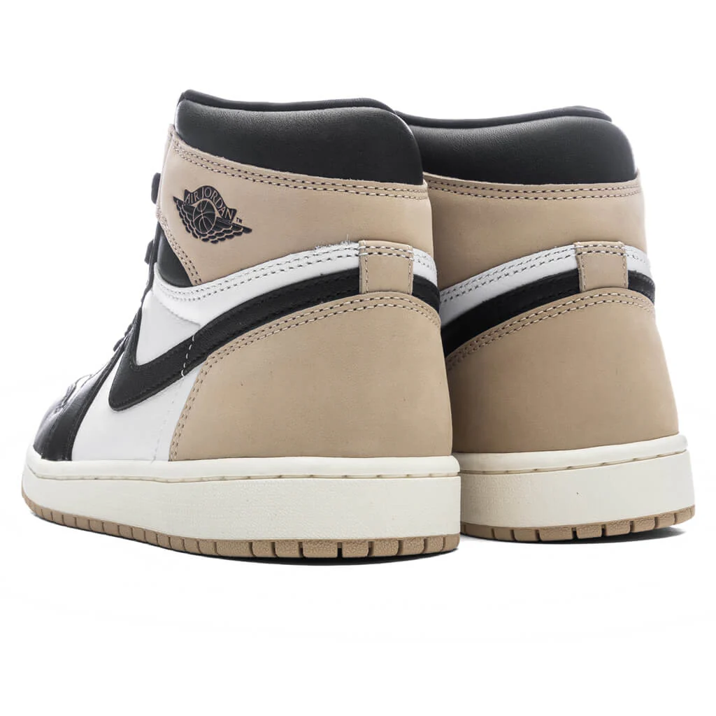 Women's Air Jordan 1 Retro High OG 'Latte' - Black/Legend Brown/White - Image 3