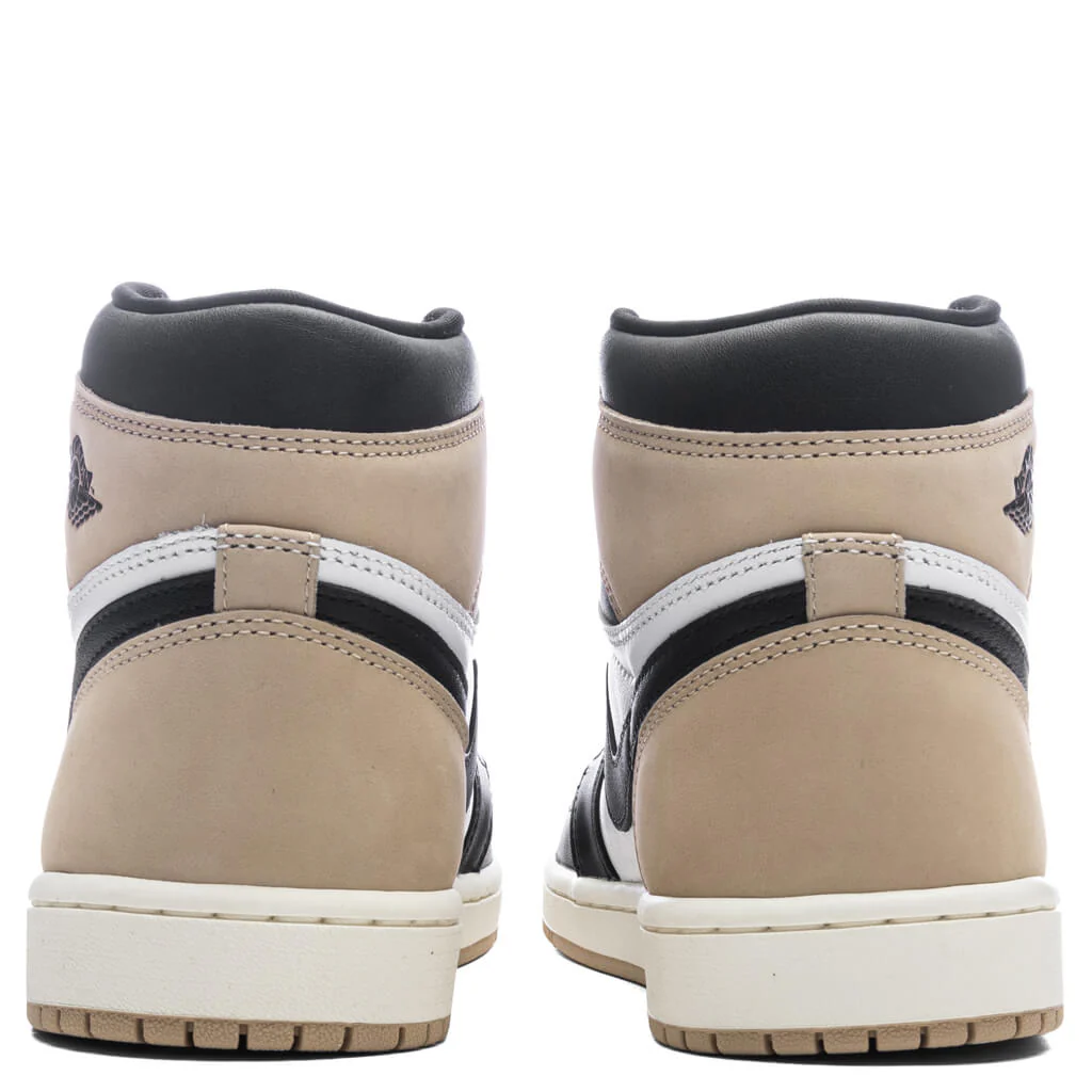 Women's Air Jordan 1 Retro High OG 'Latte' - Black/Legend Brown/White - Image 4