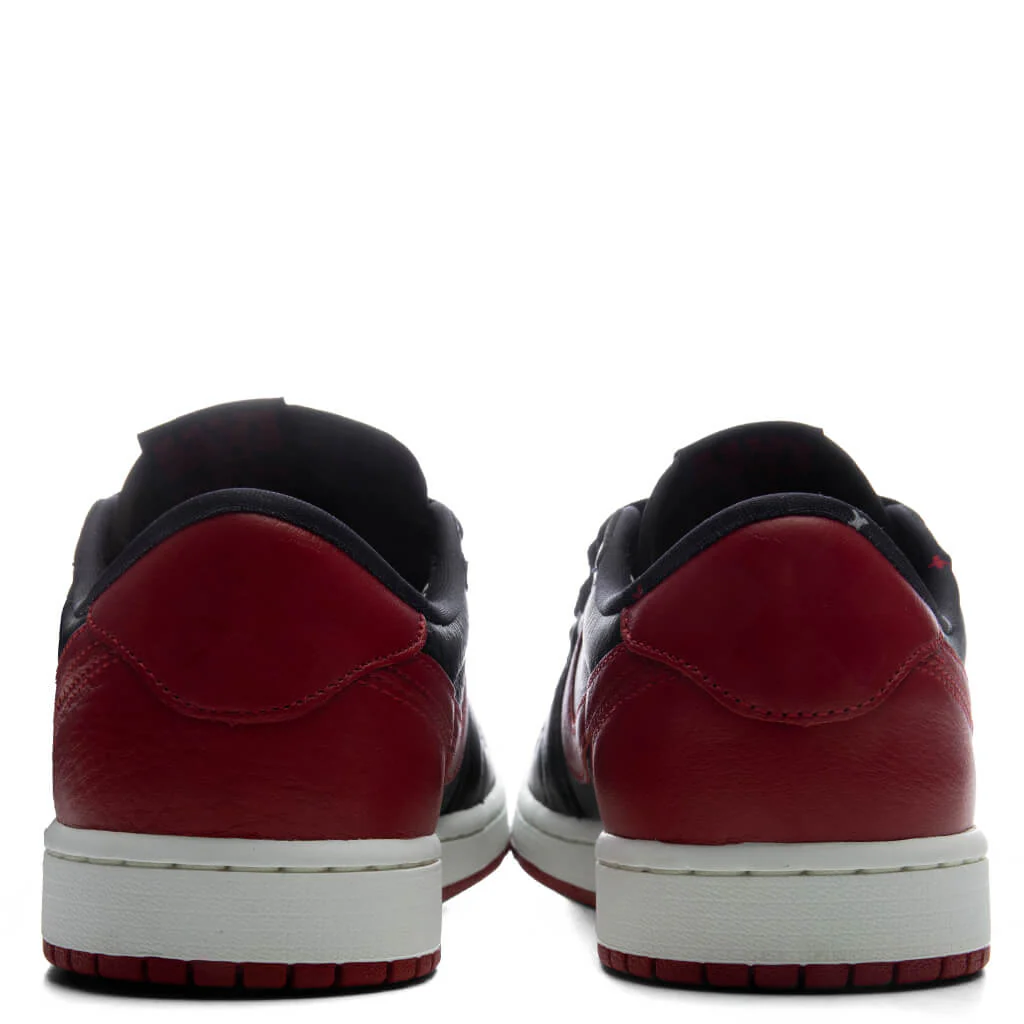 Air Jordan 1 Retro Low OG 'Banned' - Black/Varsity Red/Summit White - Image 6