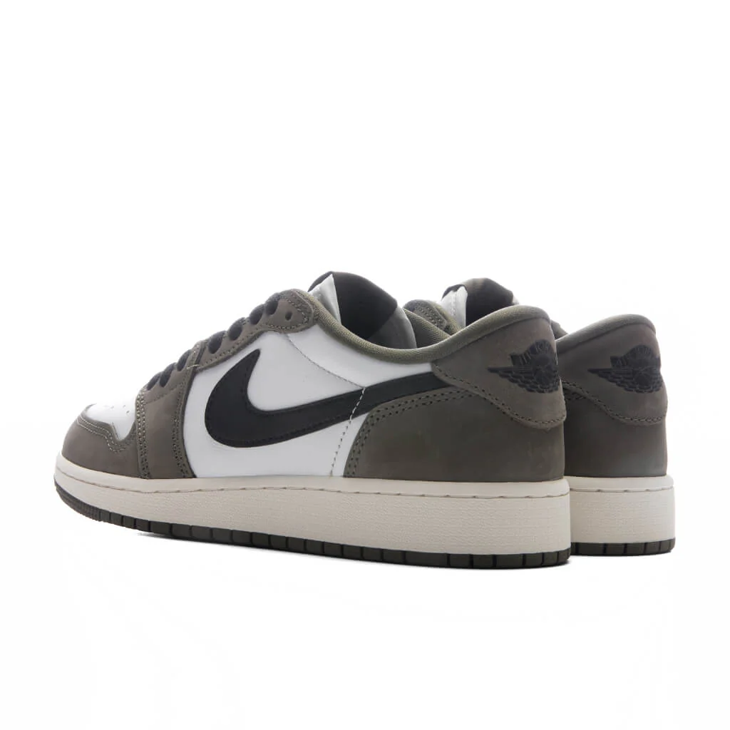 Air Jordan 1 Retro Low OG 'Medium Olive' (GS) - Medium Olive/Black/Summit White - Image 3