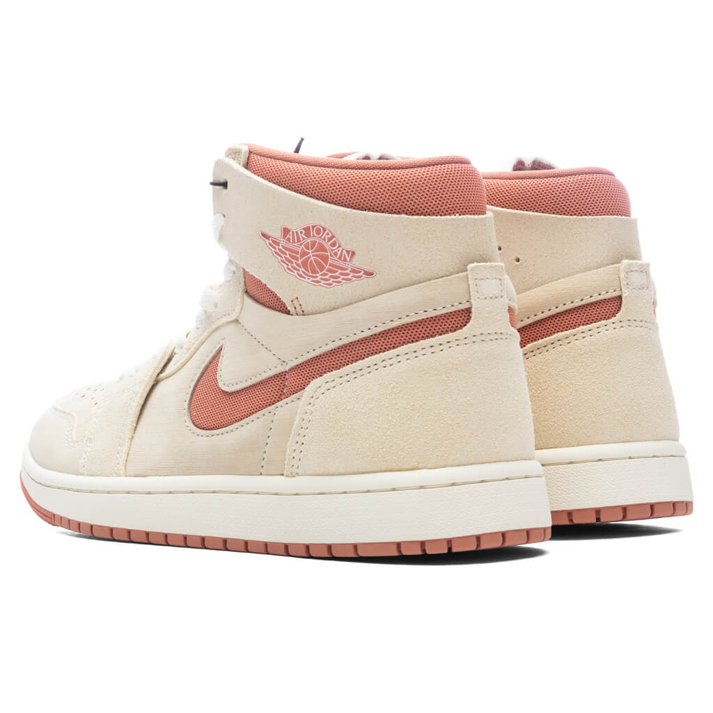 Air Jordan 1 Zoom CMFT 2 - Sail/Terra Blush/Burnt Sunrise - Image 3