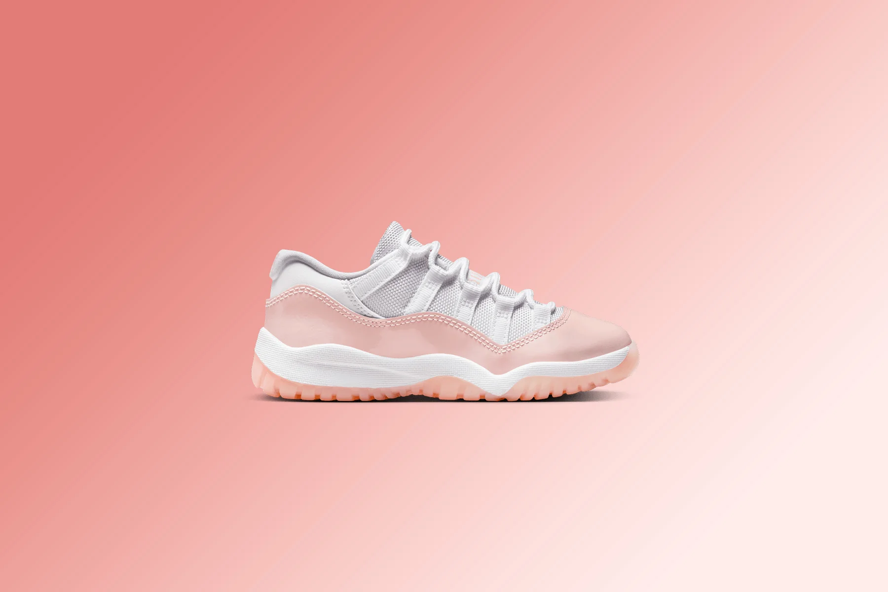 Air Jordan 11 Retro (GS) - White/Legend Pink - Image 5