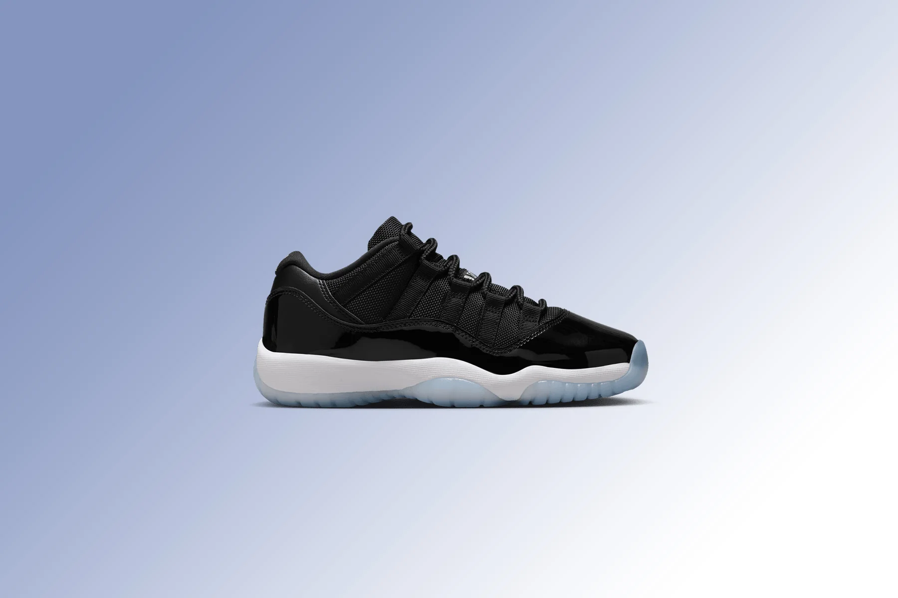 Air Jordan 11 Retro Low (GS) 'Space Jam' - Black/Varsity Royal/White - Image 5