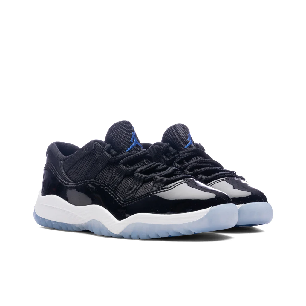 Air Jordan 11 Retro Low (PS) 'Space Jam' - Black/Varsity Royal/White - Image 2