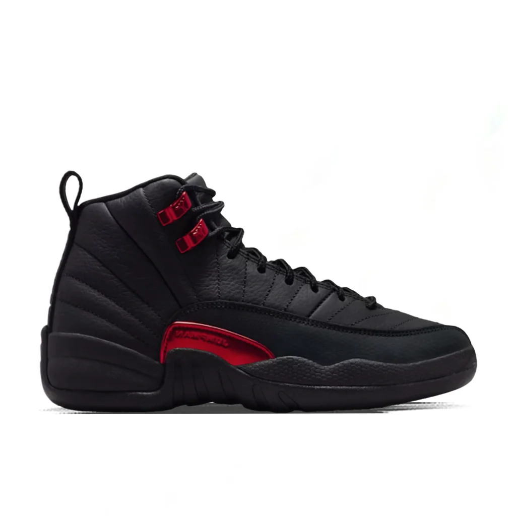 Air Jordan 12 Retro 'Bloodline' (GS) - Black/Varsity Red
