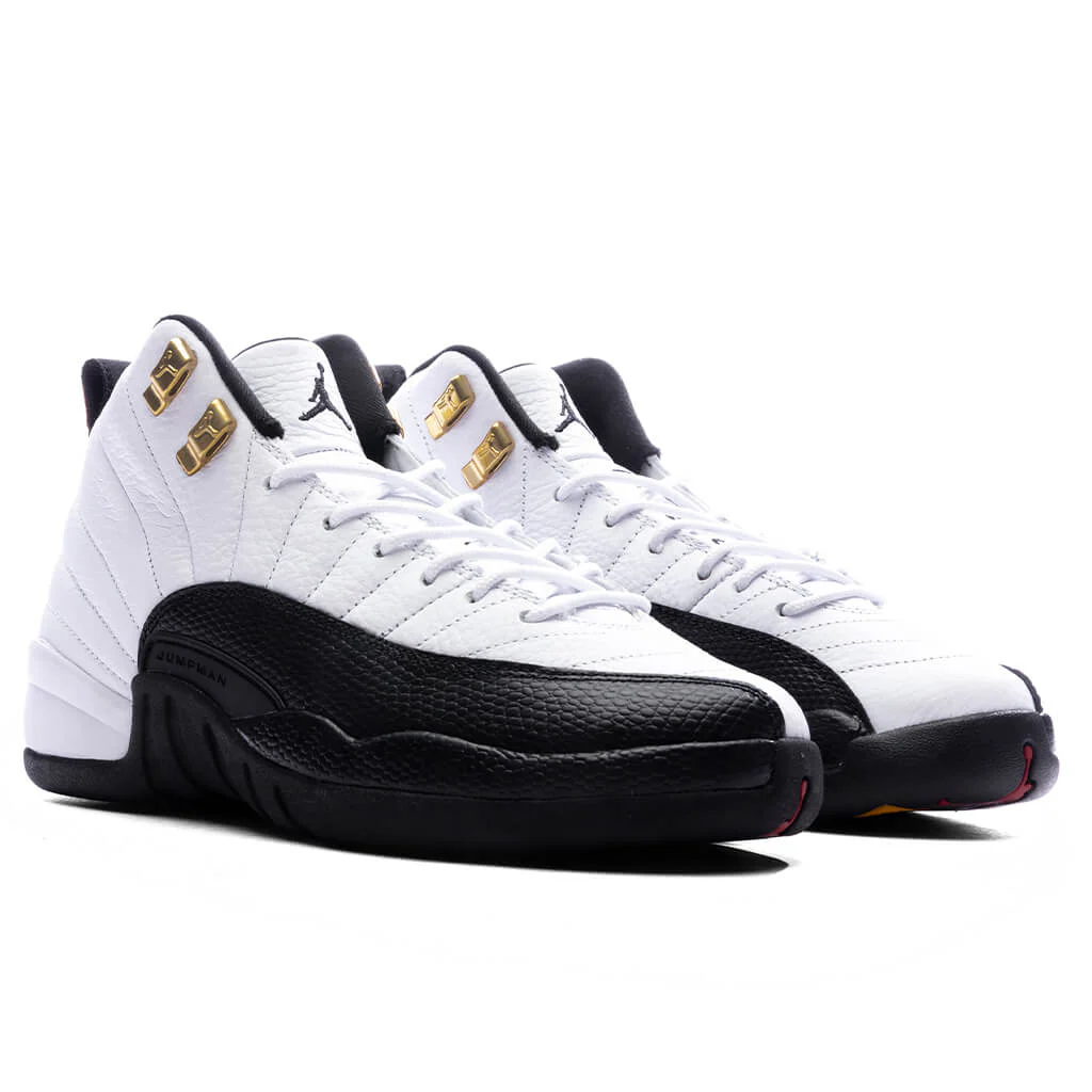 Air Jordan 12 Retro 'Taxi' (GS) - White/Black/Taxi - Image 2