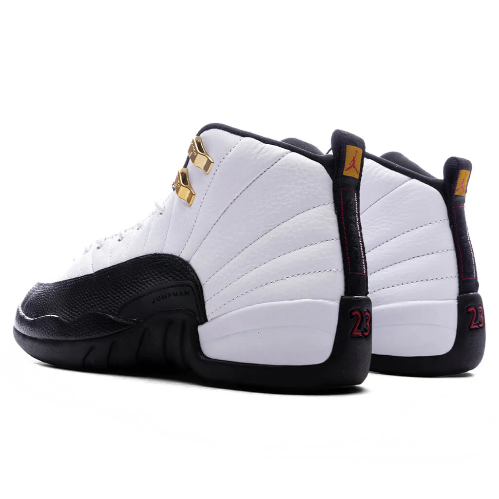Air Jordan 12 Retro 'Taxi' (GS) - White/Black/Taxi - Image 3