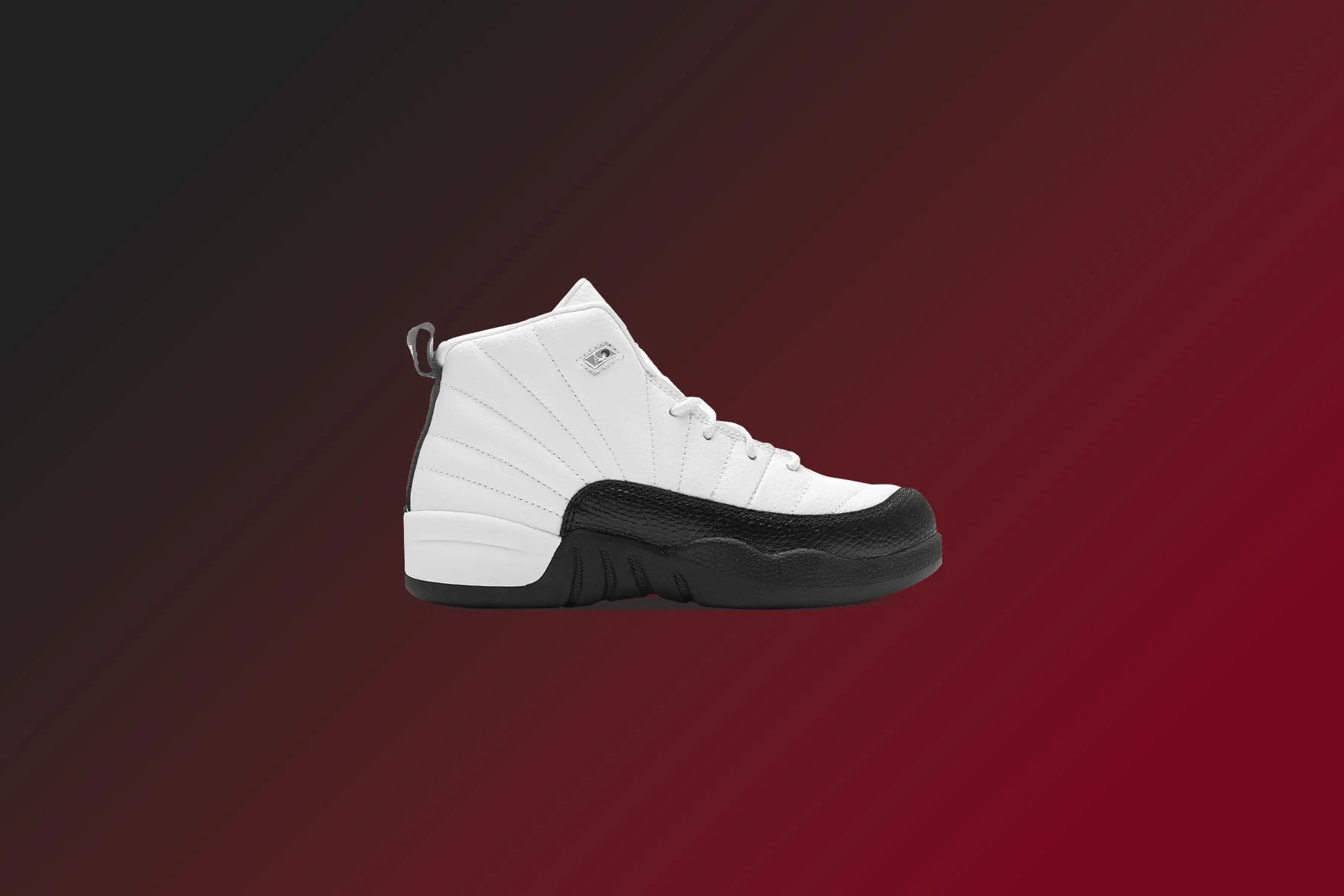 Air Jordan 12 Retro (PS) - White/Gym Red/Black - Image 5