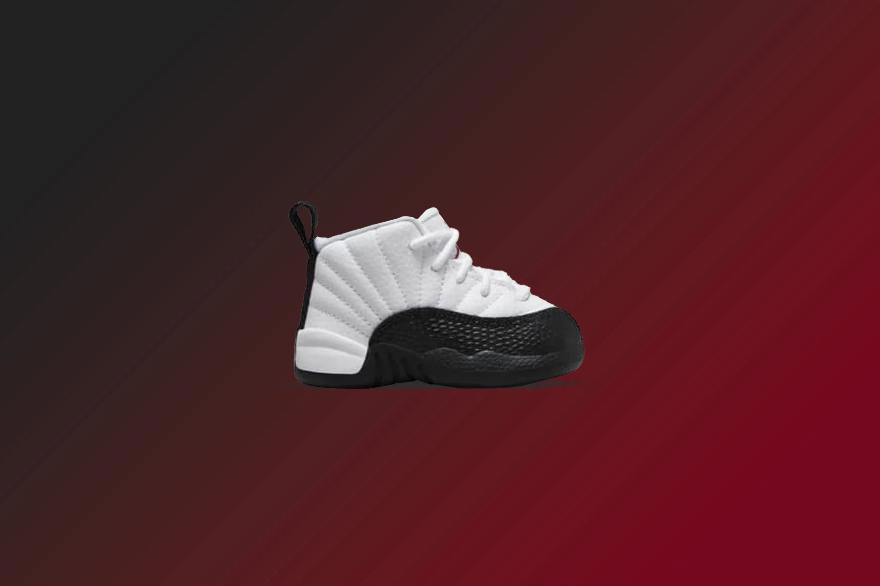 Air Jordan 12 Retro (TD) - White/Gym Red/Black - Image 5