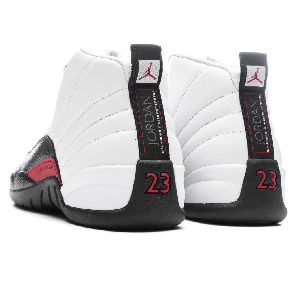Air Jordan 12 Retro - White/Gym Red/Black - Image 3