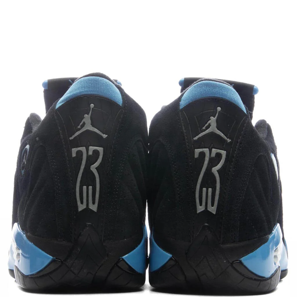 Air Jordan 14 Retro 'University Blue' - Black/White/University Blue - Image 4