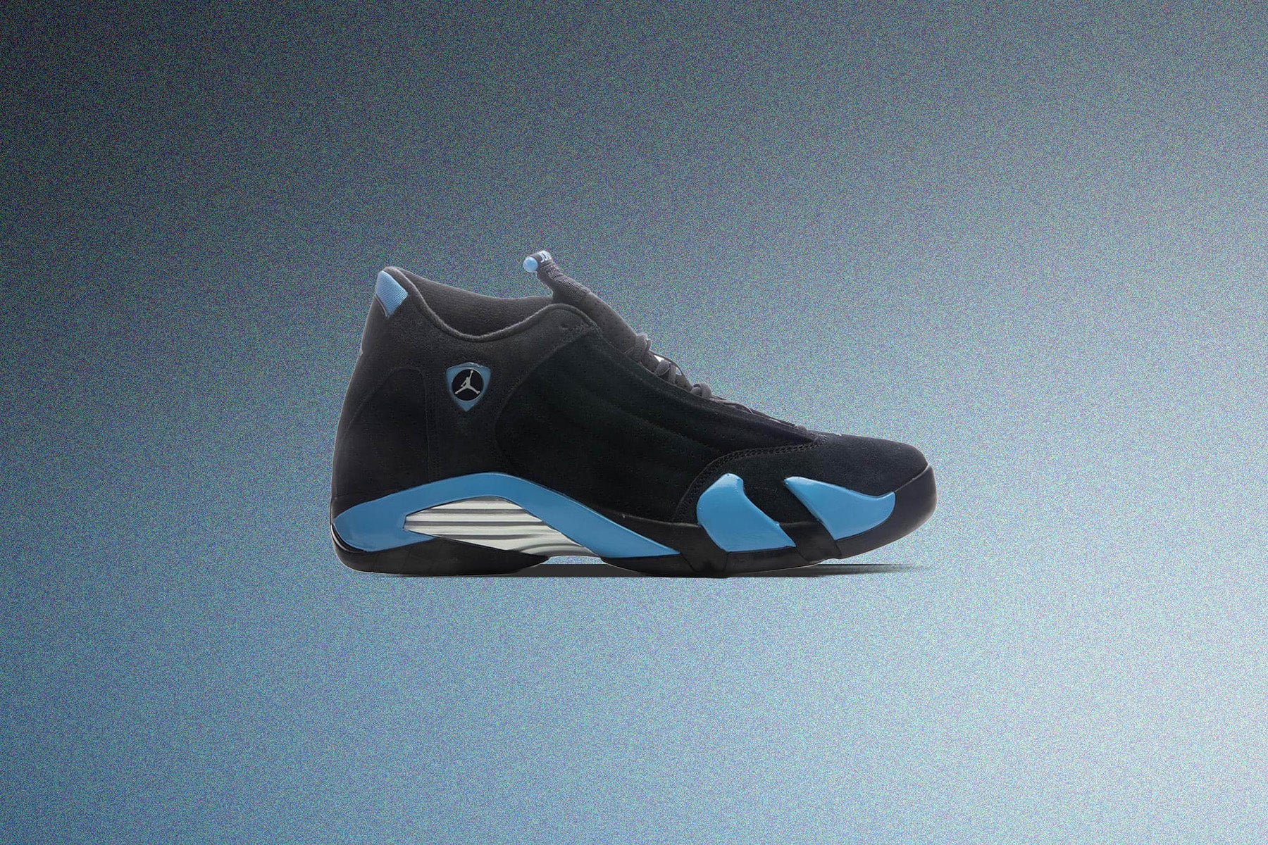 Air Jordan 14 Retro 'University Blue' - Black/White/University Blue - Image 5