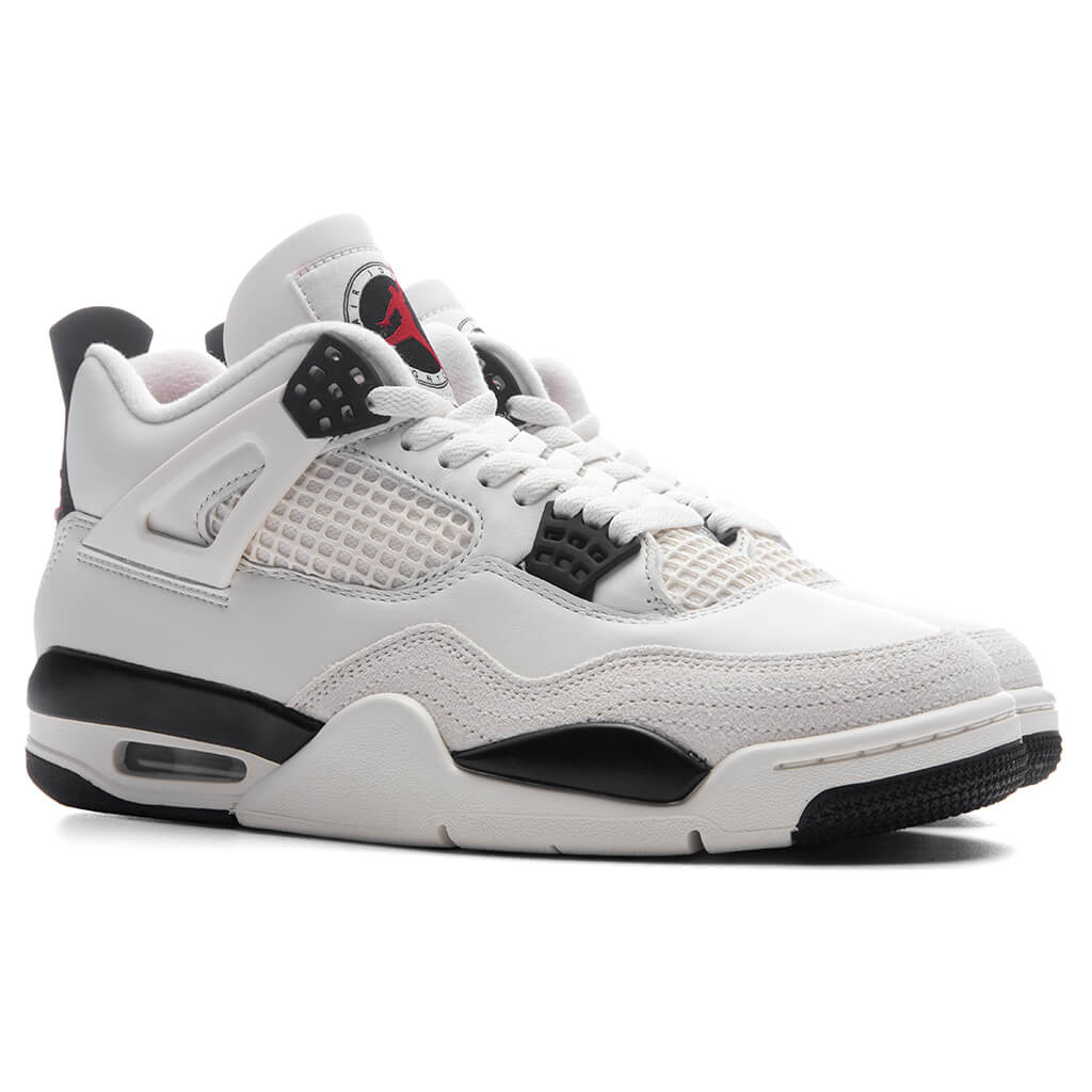 Air Jordan 4 Retro OG 'Flight Club' - Sail/Black/University Red - Image 2