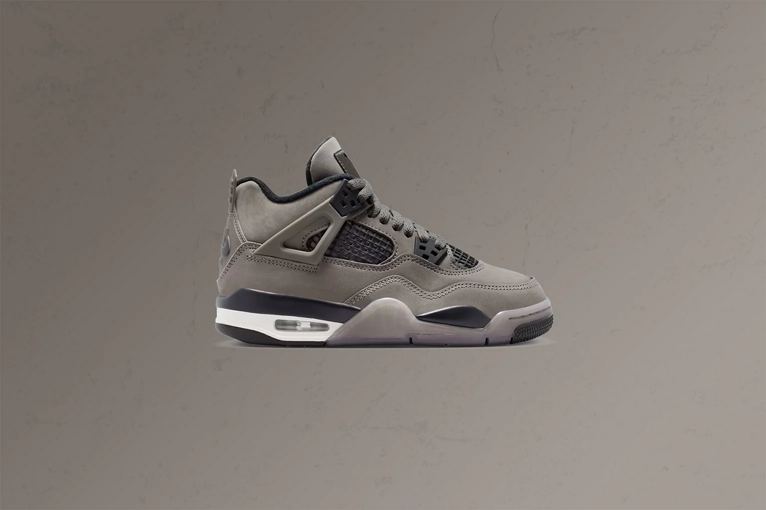Air Jordan 4 Retro 'Cave Stone' (GS) - Cave Stone/Black/Phantom - Image 5